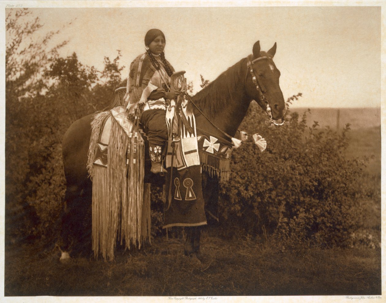 Holiday Trappings - Cayuse tekijältä Edward Sheriff (after) Curtis