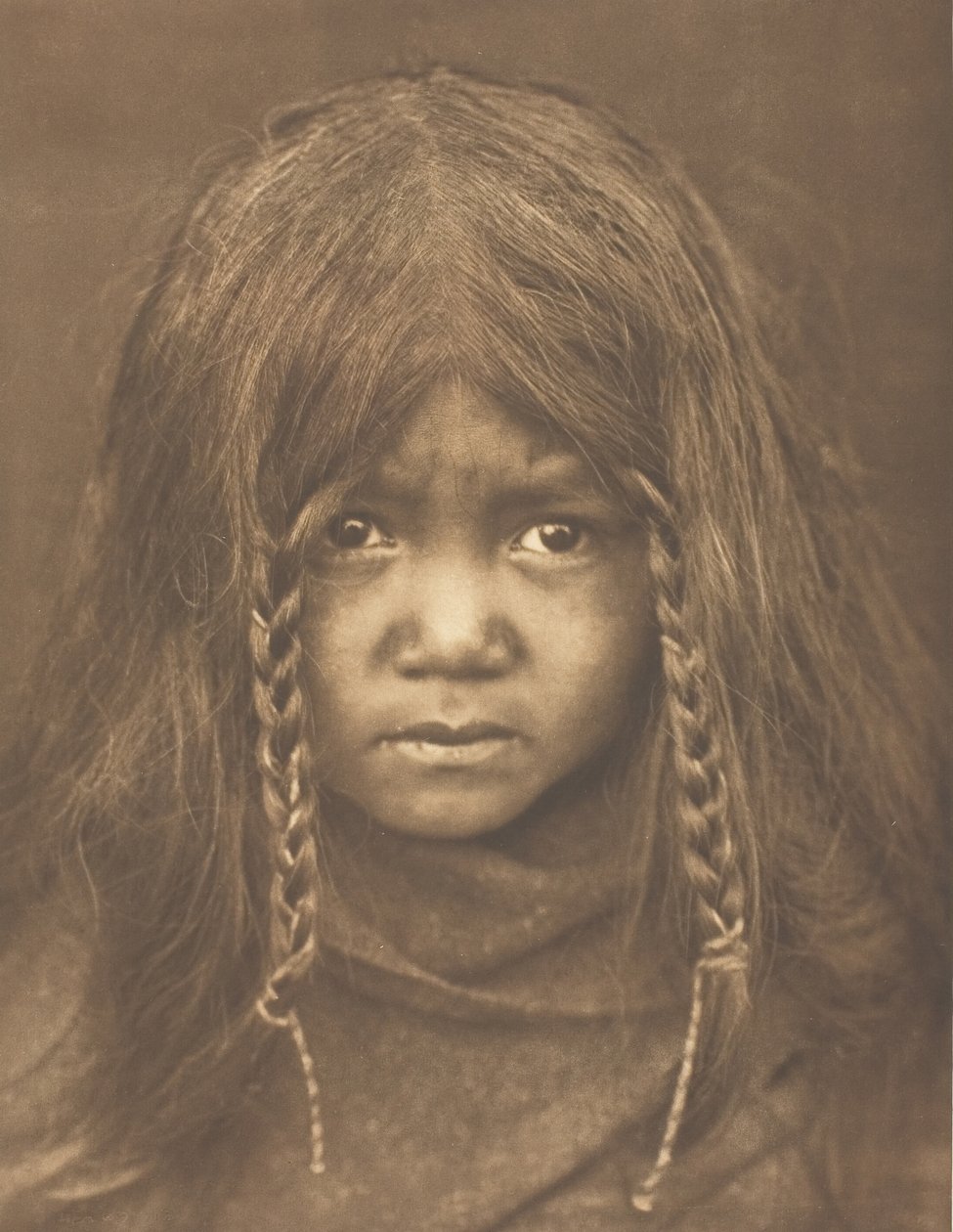 Quilcene Boy, 1912. tekijältä Edward Sheriff Curtis
