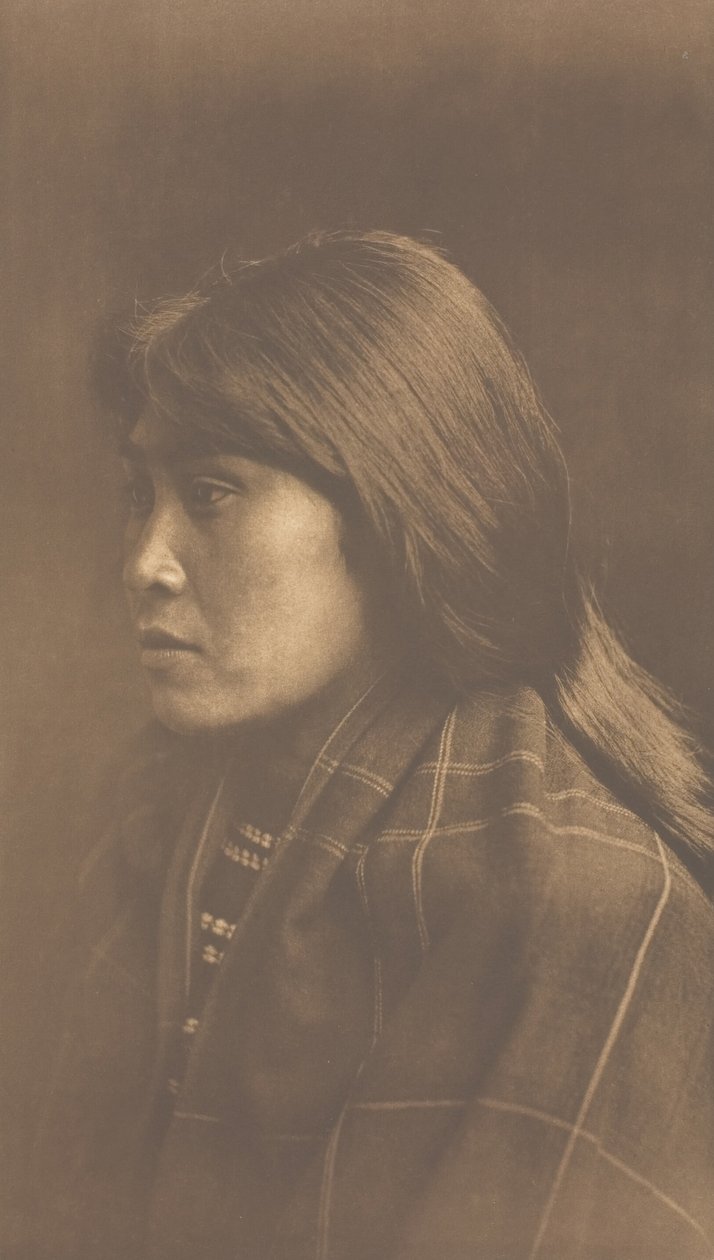 Suquamish Girl, 1912. tekijältä Edward Sheriff Curtis