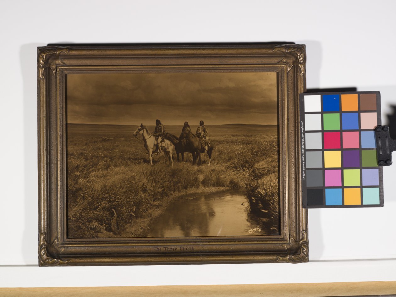 Kolme päällikköä, Piegan tekijältä Edward Sheriff Curtis