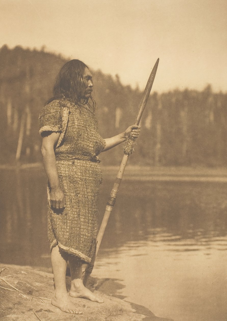 Valaanpyytäjä - Clayoquot, 1915. tekijältä Edward Sheriff Curtis