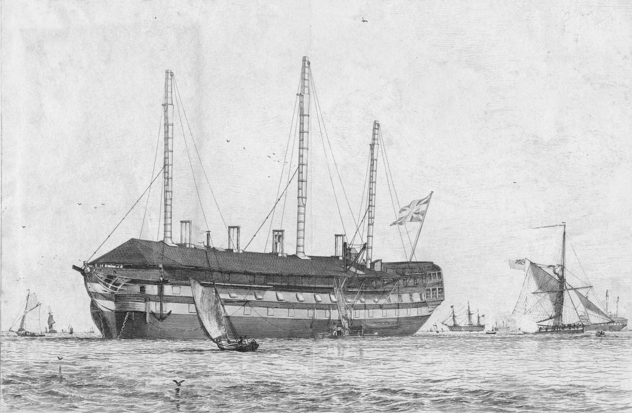 Hastingit. Seitsemänkymmentäneljä, 1829. tekijältä Edward William Cooke