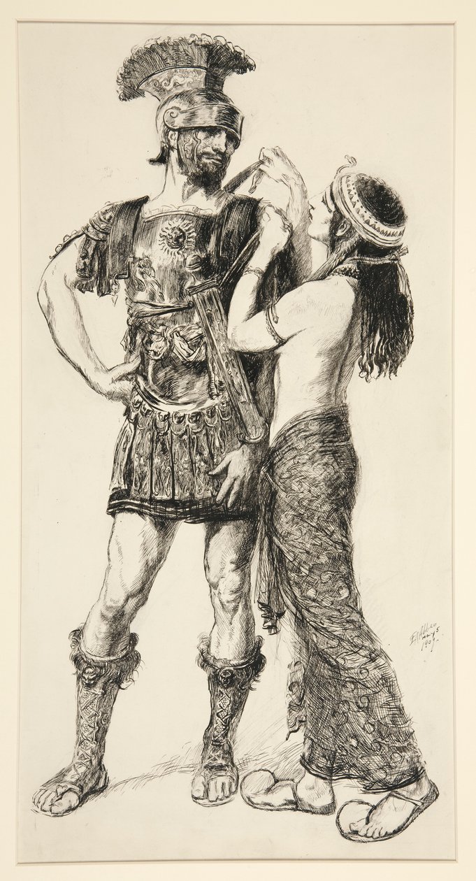 Kleopatra: tekijältä Edwin Austin Abbey