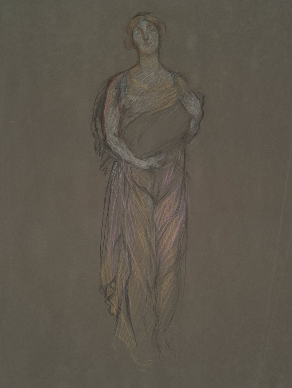 Varhainen opiskelu varten tekijältä Edwin Austin Abbey