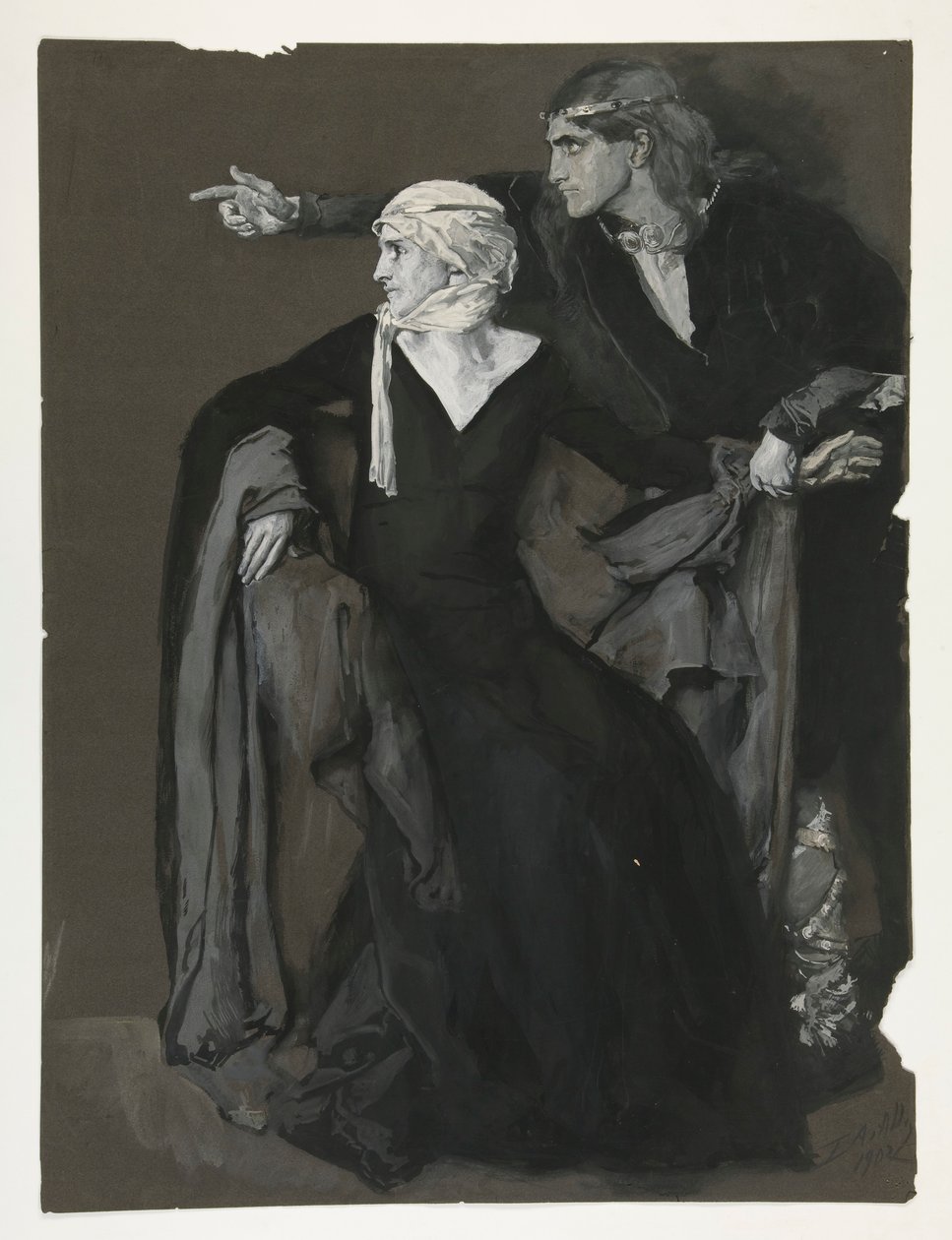 Hamlet: tekijältä Edwin Austin Abbey