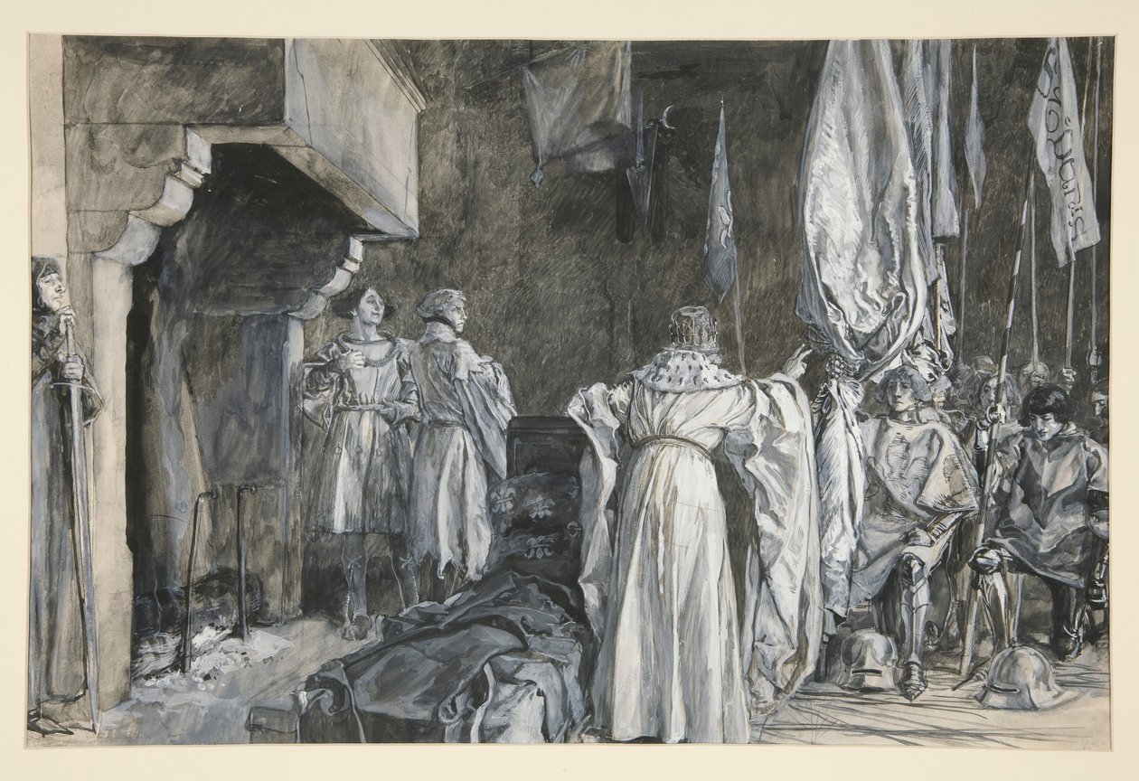 Kuningas: tekijältä Edwin Austin Abbey