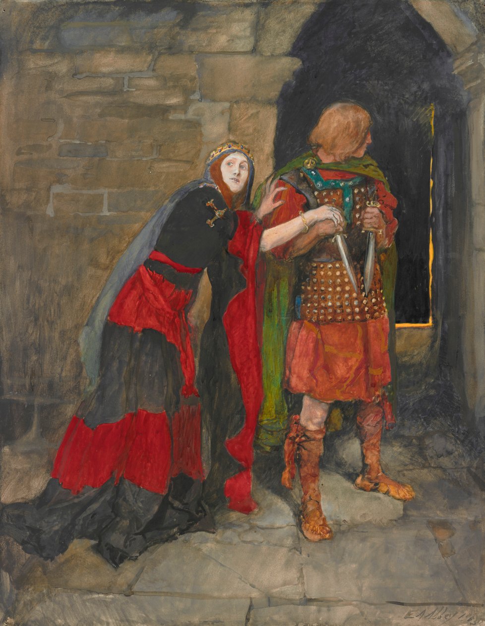 Lady Macbeth: tekijältä Edwin Austin Abbey