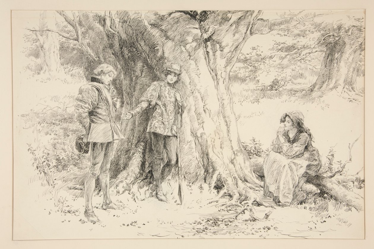Rosalind: tekijältä Edwin Austin Abbey