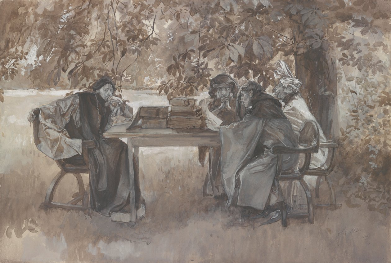 Kuningas tekijältä Edwin Austin Abbey