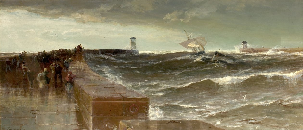 Three Days Gale, 1885 tekijältä Edwin Ellis