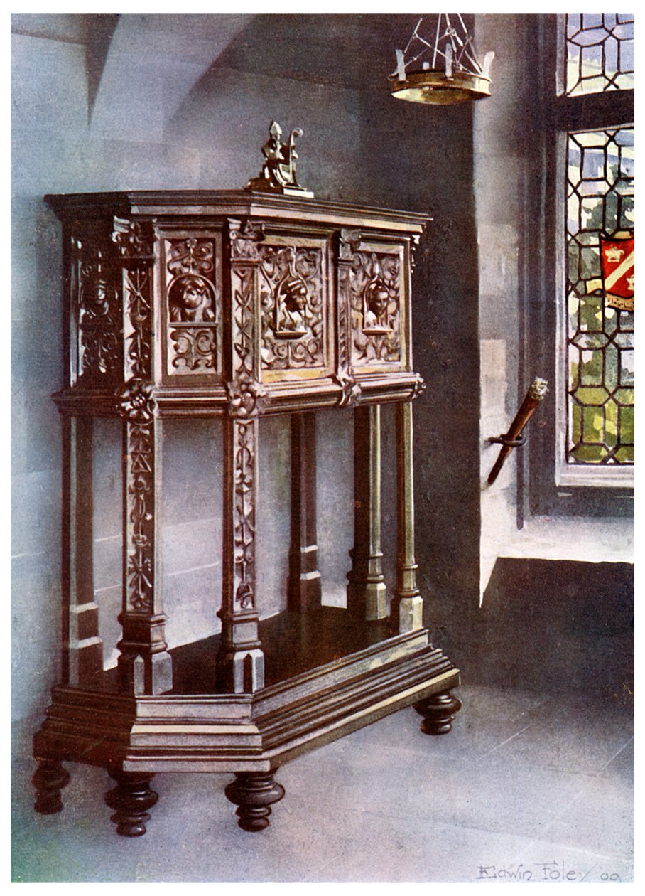 Francis I petite credence, ranska, 1910. tekijältä Edwin Foley