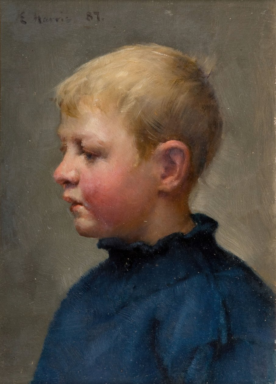 Kalastajapojan johtaja, 1887. tekijältä Edwin Harris