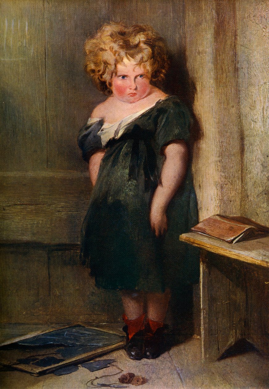 Tuhma lapsi, 1800-luku, 1912. tekijältä Edwin Landseer