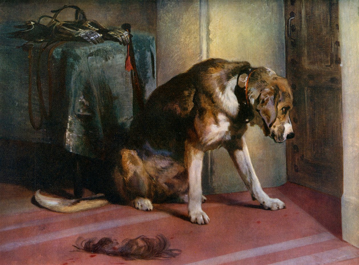 Jännitys, 1800-luku, 1912. tekijältä Edwin Landseer