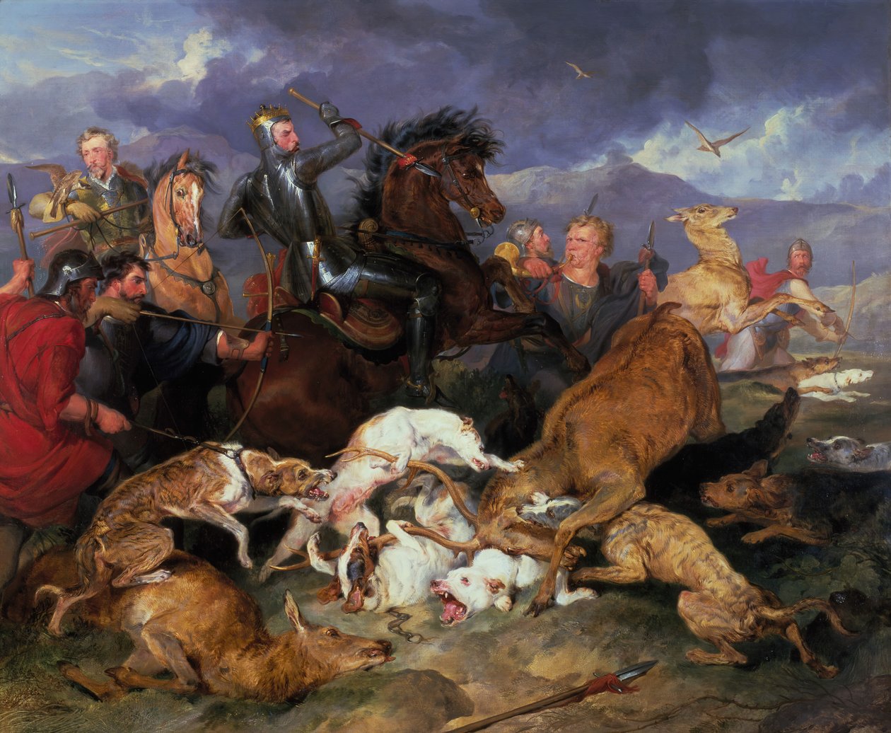 Chevy Chasen metsästys, 1826. tekijältä Edwin Henry Landseer