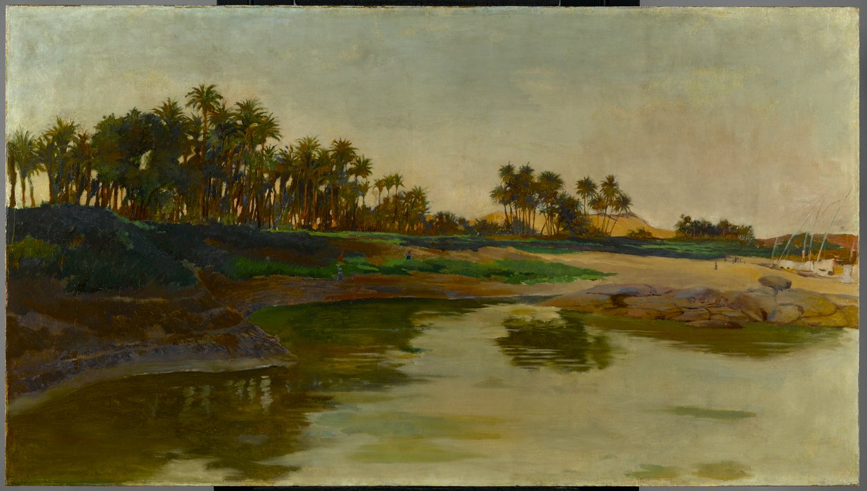 Elefantin saari, Egypti, noin 1886-1891 tekijältä Edwin Howland Blashfield