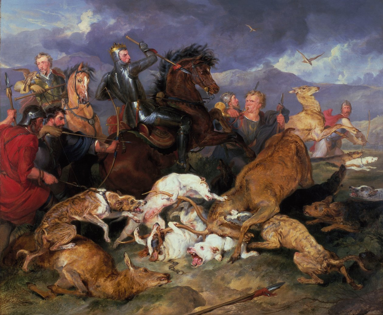 Chevy Chasen metsästys tekijältä Edwin Landseer