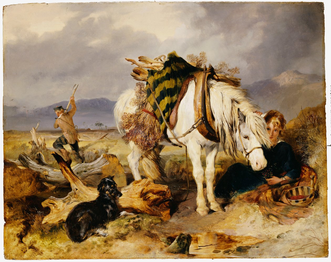 Puun leikkuri tekijältä Edwin Landseer
