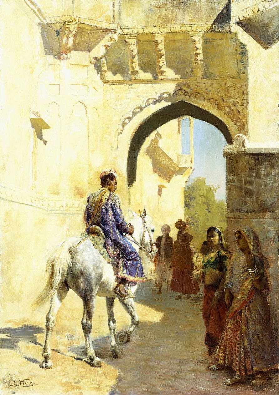Arabikohtaus, 1884-89 tekijältä Edwin Lord Weeks