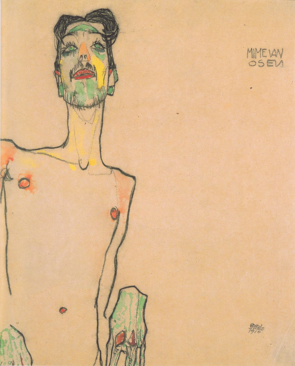Mime van Osen tekijältä Egon Schiele