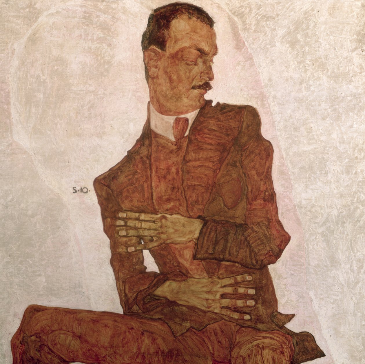 Arthur Roessler, 1910 tekijältä Egon Schiele
