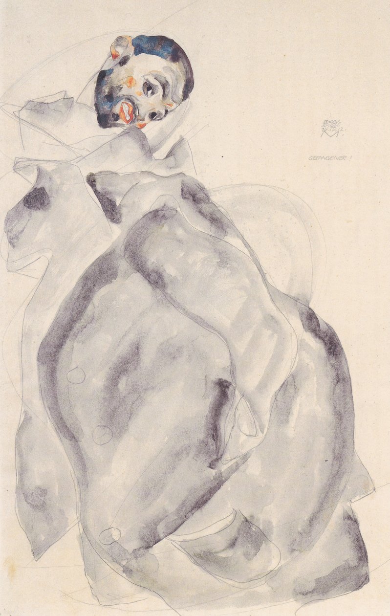 Vanki tekijältä Egon Schiele