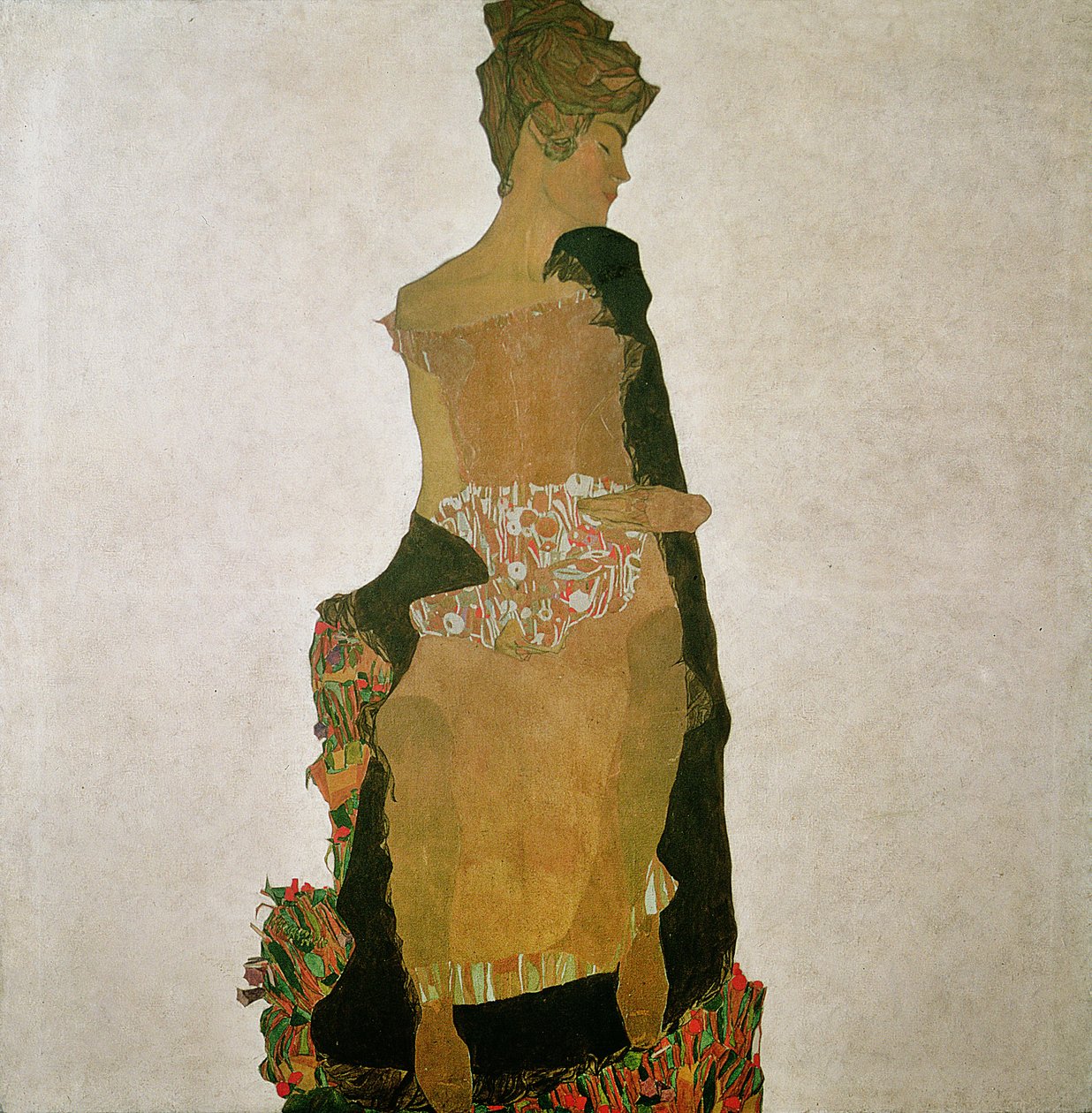 Gerti Schiele, 1909 tekijältä Egon Schiele