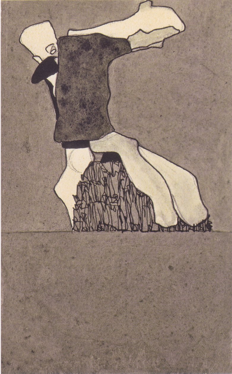Koostumus kahdella luvulla tekijältä Egon Schiele