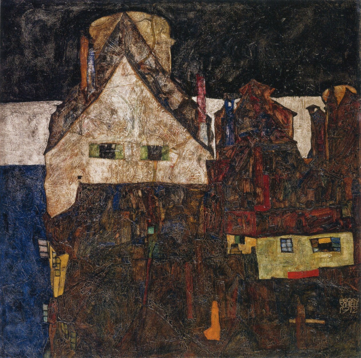 Tote Stadt tekijältä Egon Schiele