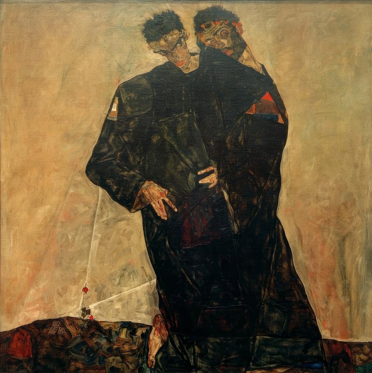 Die Eremiten tekijältä Egon Schiele