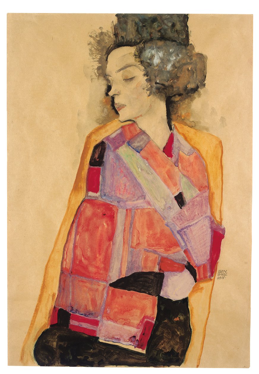 Unelmoitava Nainen tekijältä Egon Schiele