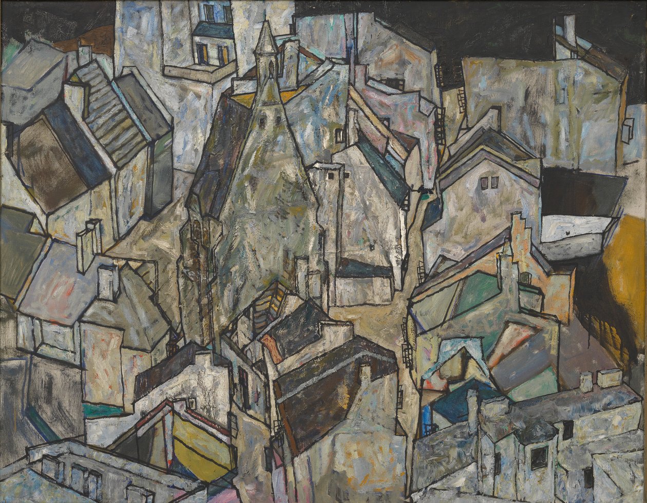 Moedling II, 1918. tekijältä Egon Schiele