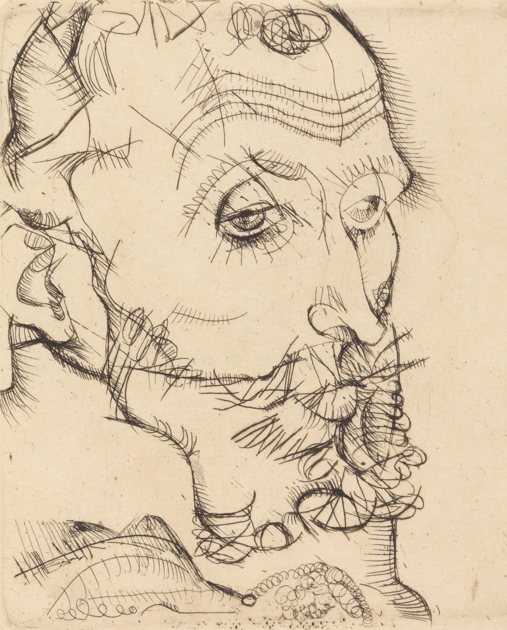 Franz Hauerin muotokuva, 1914. tekijältä Egon Schiele