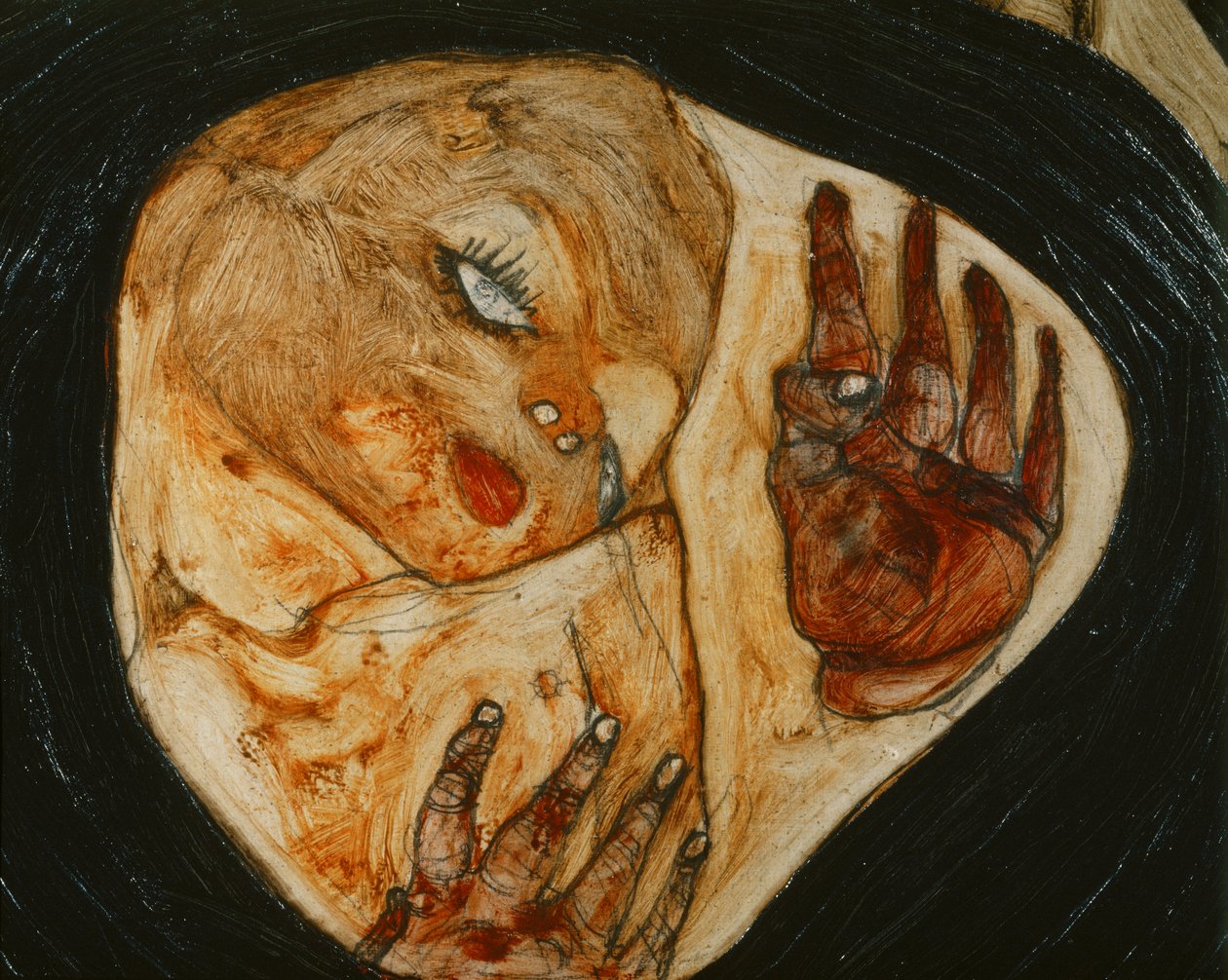 Kuollut äiti I tekijältä Egon Schiele