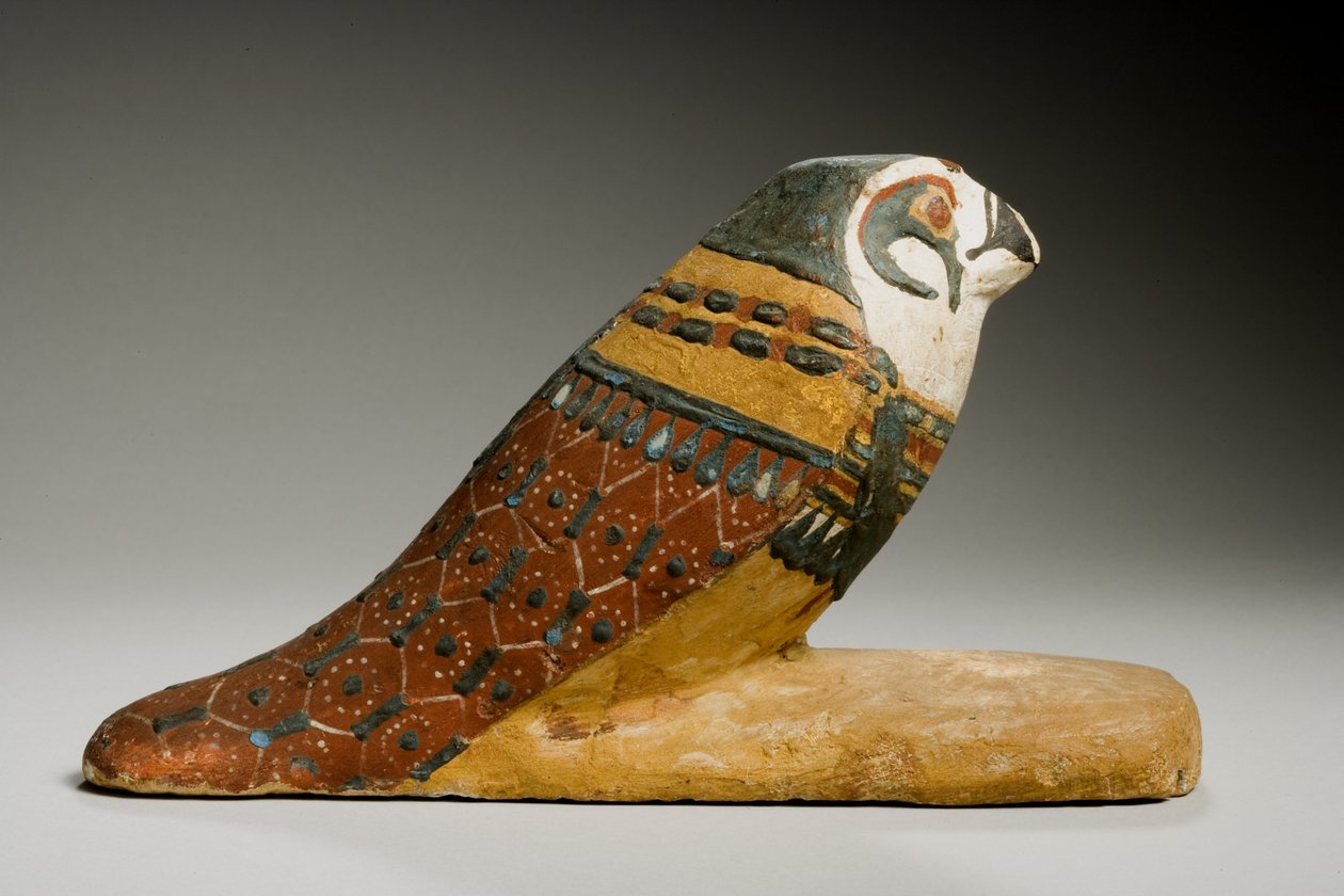 Falcon, kolmas välikausi - varhainen myöhäisdynastian kausi, n. 800-600 eKr. (puu) tekijältä Egyptian