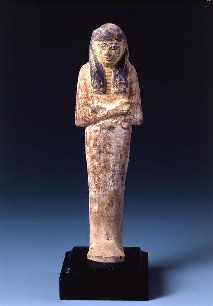 Shabti-figuuri (maalattu kivi) tekijältä Egyptian