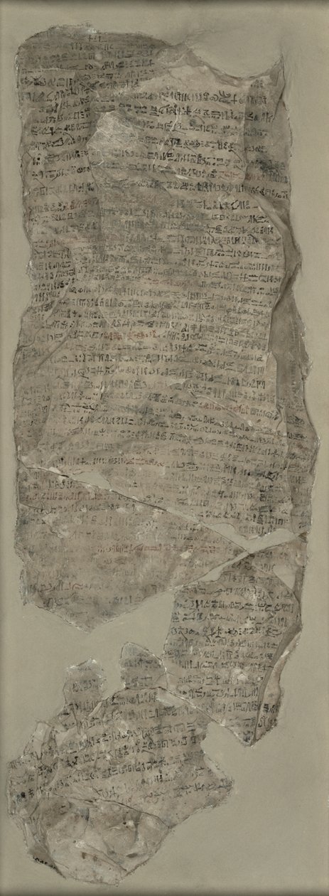 Sinuhe Ostracon, Uusi kuningaskunta (kalkkikivi) tekijältä Egyptian 18th Dynasty