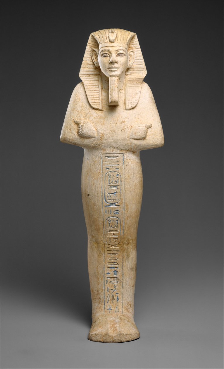 Shabti de Merneptah, c.1213–03 aC (pedra calcària)finès tekijältä Egyptian 19th Dynasty
