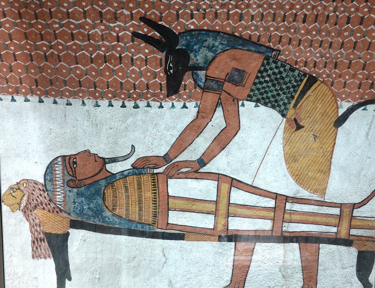 Anubis, Inherkhau-hauta, Deir El Medineh tekijältä Egyptian Egyptian