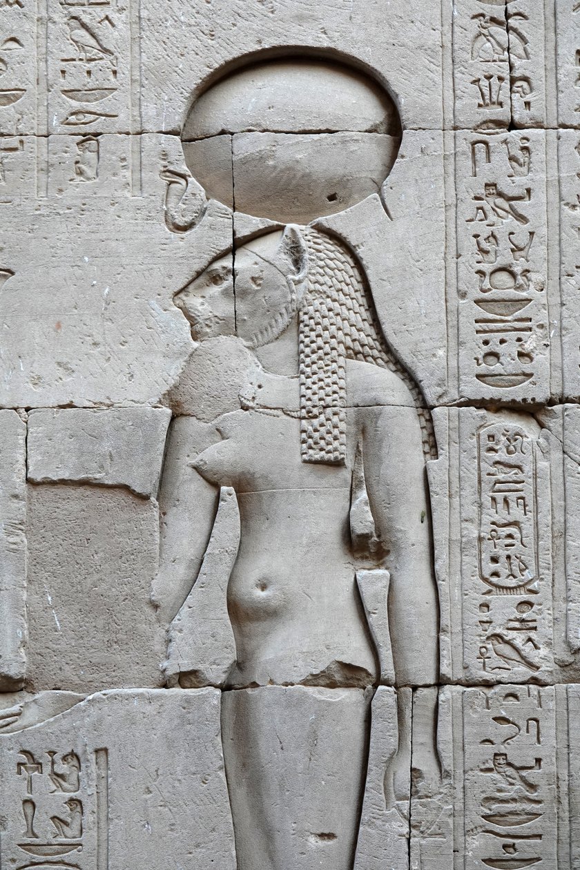Sekhmet, Horuksen temppeli, Edfu tekijältä Egyptian Egyptian