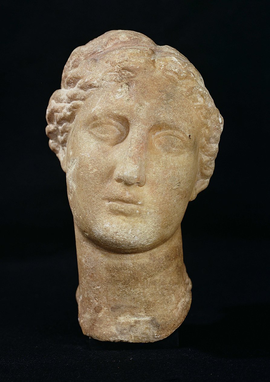 Berenice II:n päämies (269-221 eKr.) tekijältä Egyptian Ptolemaic Period