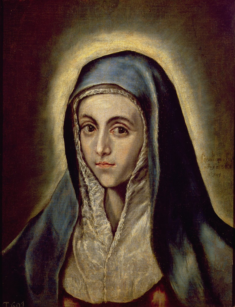 Neitsyt Maria, n. 1594-1604 tekijältä El Greco