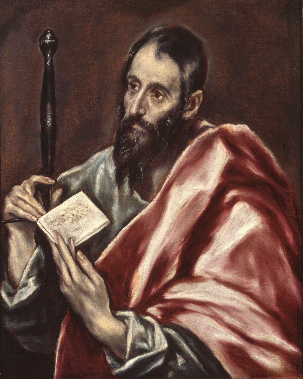Pyhä Paavali tekijältä El (1541 1614) Greco