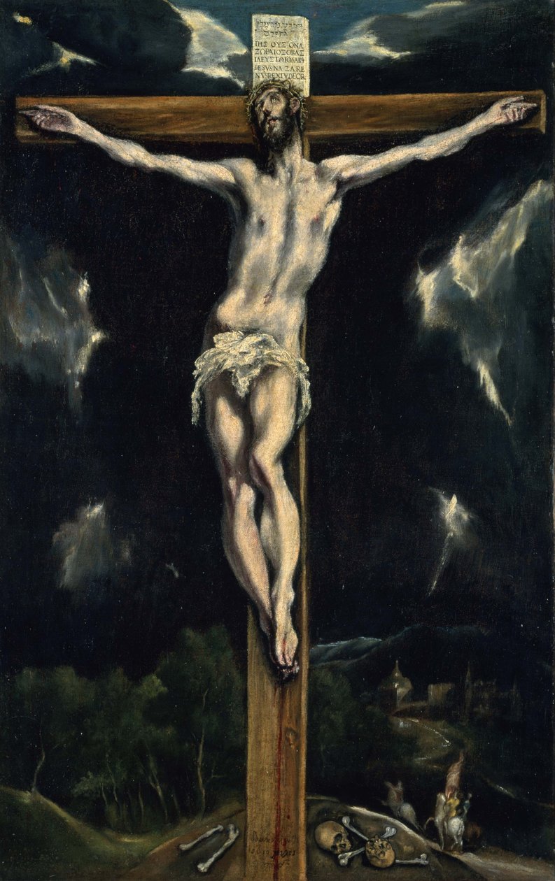 Kristus ristillä tekijältä El Greco