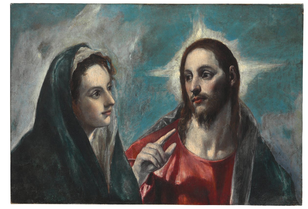 Kristus jättää äitinsä tekijältä El Greco