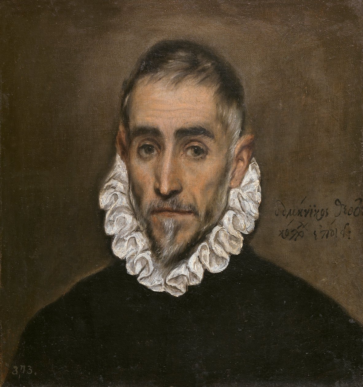 Tuntemattoman herrasmiehen muotokuva, noin 1594 tekijältä El Greco