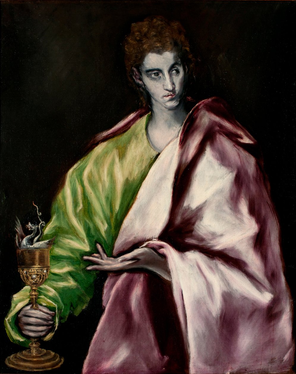 Pyhä Johannes evankelista tekijältä El Greco