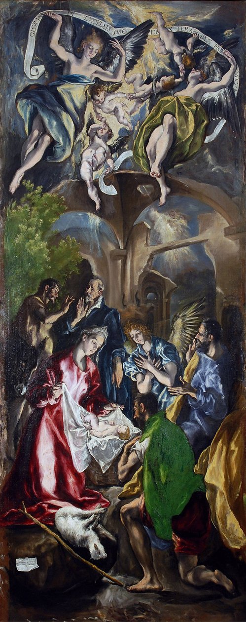 Paimenten palvonta tekijältä El Greco