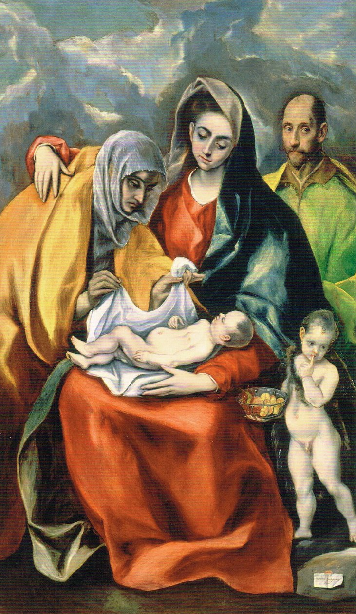 Pyhä perhe tekijältä El Greco