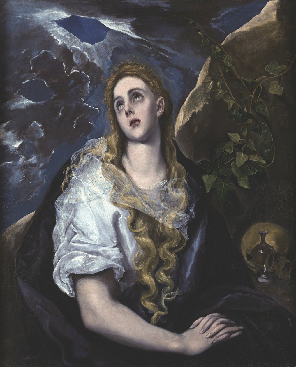 Katuva Magdaleena tekijältä El Greco